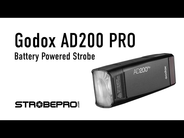 Godox AD200 Pro TTL Battery Strobe - Complete Walkthrough