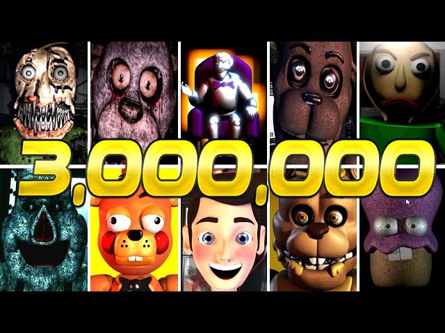 World of Jumpscares 3,000,000 SUBSCRIBERS