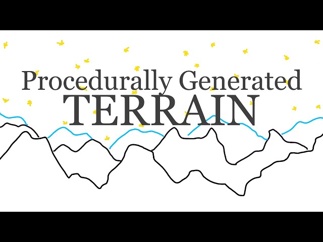 How Procedurally Generated Terrain Works