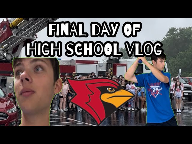 Final Day of High School Vlog - Class of 2023 End of Grade School