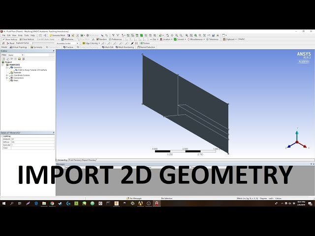 Import 2D Geometry from Fusion 360 to ANSYS (3 MINUTES)
