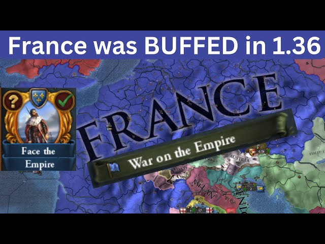 EU4 1.36 Dominate Europe by the Early 1500's as France