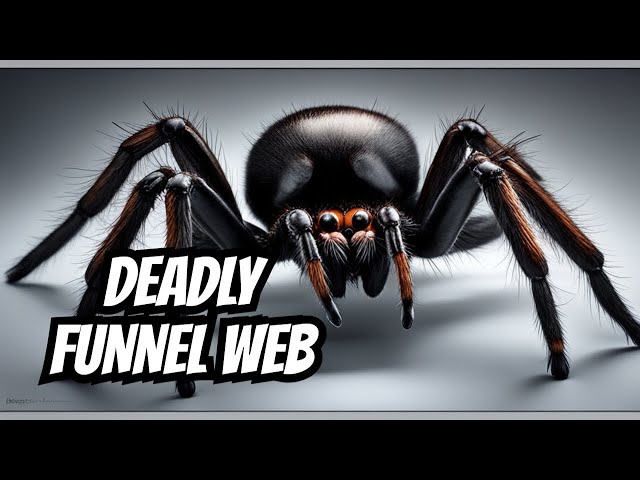 Deadly Funnel web spider  Dave Stanton