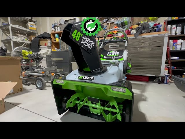 Ego Snow Blower | Unboxing and Initial Setup!