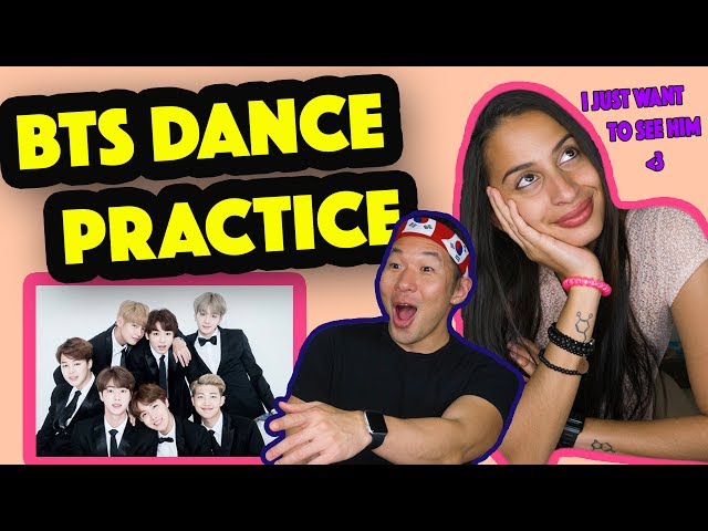 BTS - BLOOD SWEAT & TEARS ( DANCE PRACTICE ) REACTION VIDEO!!