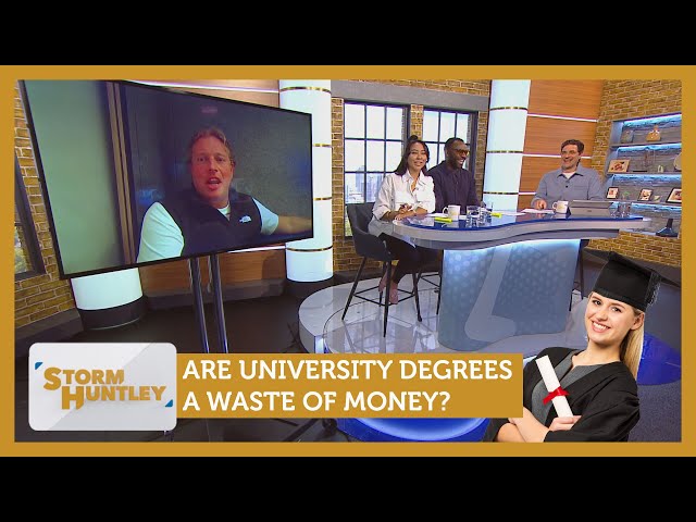 Are university degrees a waste of money? Feat. Tom Skinner, JJ Anisiobi & Lin Mei | Storm Huntley