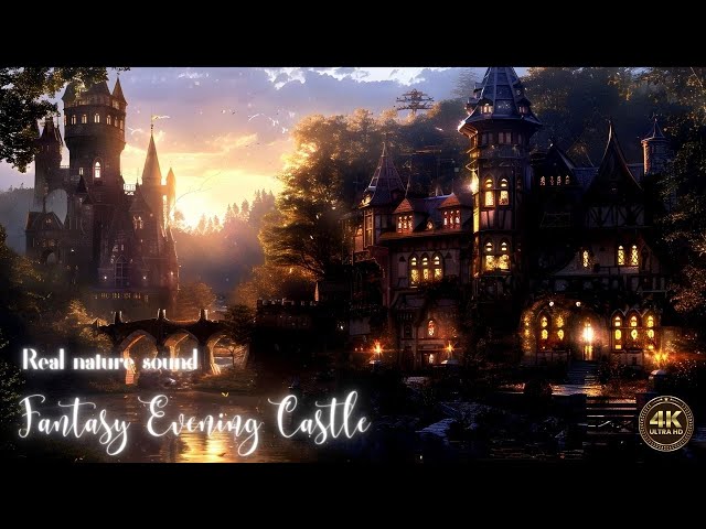Fantasy Evening at the Summer Castle Night Ambience - Loop it up for the night, fall asleep easily
