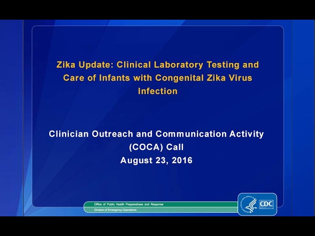 Clinical Lab Testing & Care of Infants with Congenital Zika Virus Infection
