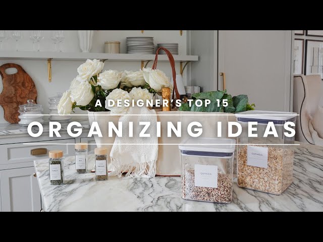 15 Best Designer Organizing Ideas | Organizing Ideas from a Designer | 2024 Best Organizing Ideas