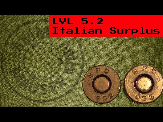 Surplus 8mm Ammo Review: Italian Part 2