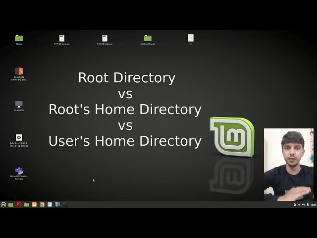 root directory vs root home directory vs normal user home directory | pwd & whoami command in linux