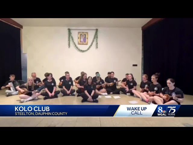Kolo Club shares a Wake Up Call for WGAL News 8 Today