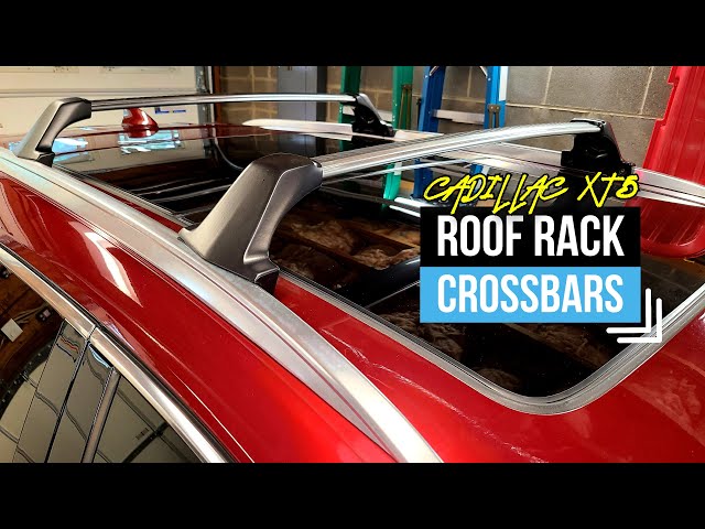 2017-2021 Cadillac XT5 OEM Roof Rack Cross Rails Bars Instructions & Review (84121220)