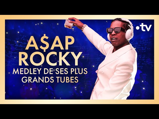 A$AP Rocky : "Praise the Lord", "Fashion Killa"... au Gala des Pièces Jaunes