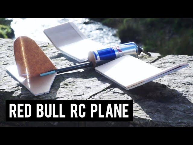 How to Make an R/C Airplane From an actual Red Bull