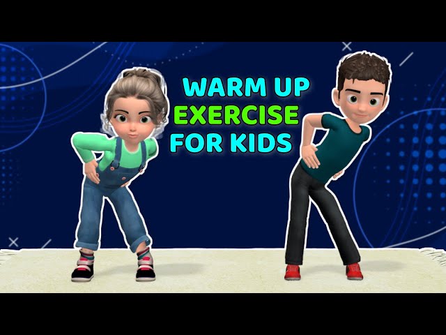 QUICK WARM-UP ROUTINE FOR KIDS – HOME EXERCISE