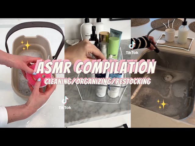 ASMR Compilation ✨ Cleaning/Organizing/Restcoking #31
