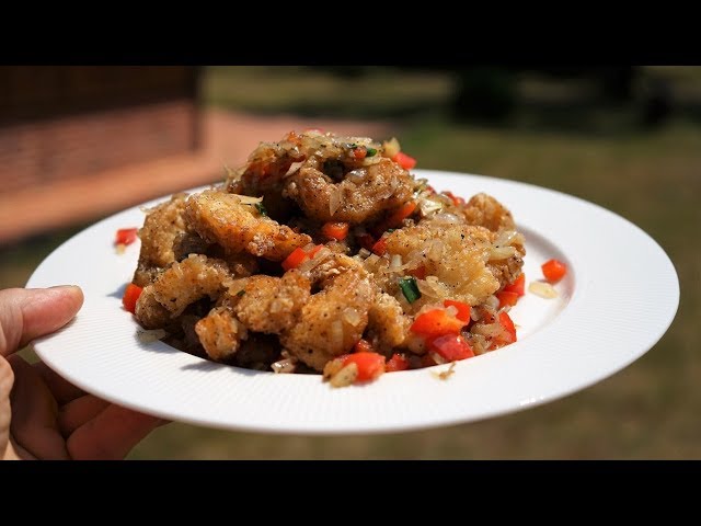 Salt & Pepper Fish - Chinese Style - Morgane Recipes