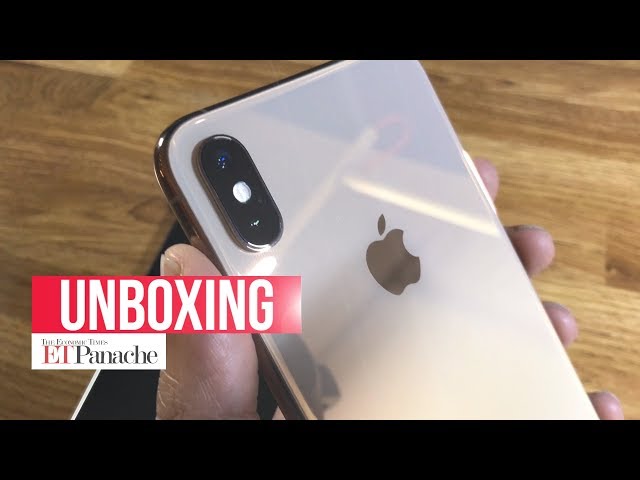 iPhone XS & XS Max: Unboxing And First Impression | India Units | Gold | ETPanache