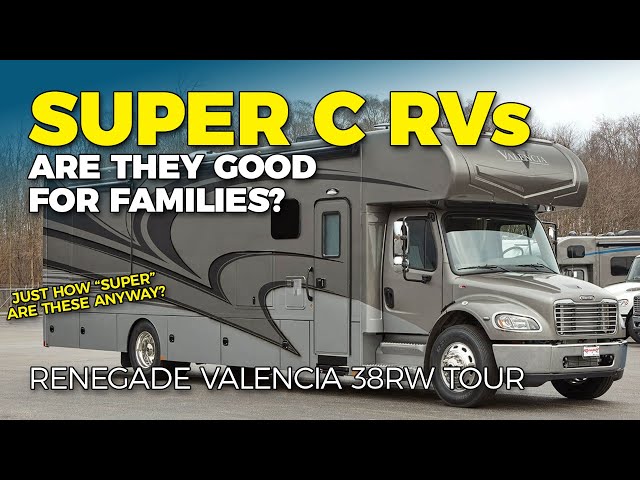 Can You FULL-TIME in a SUPER C RV? Renegade Valencia 38RW Tour