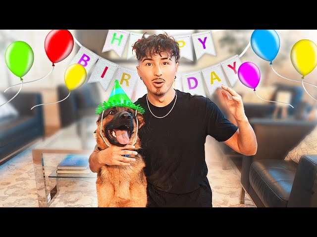 I Celebrated MY DOGS 1st Birthday!