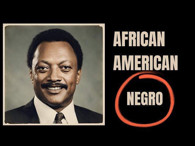 Black? Negro? or African American?