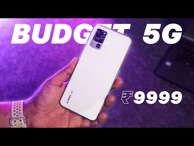 This is World's Cheapest 5G Smartphone with PREMIUM Design ⚡ Lava Blaze 5G Unboxing & Test! 🔥