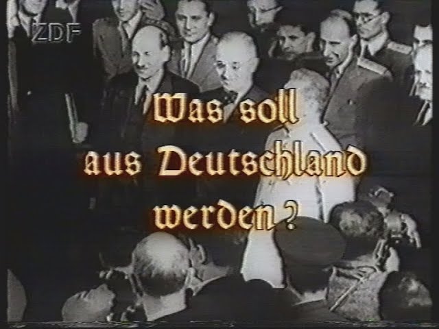 Was soll aus Deutschland werden - Die Konferenz von Potsdam Doku Deutsch