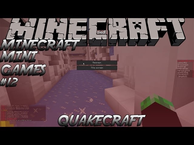 Minecraft Mini Games #11 Quakecraft
