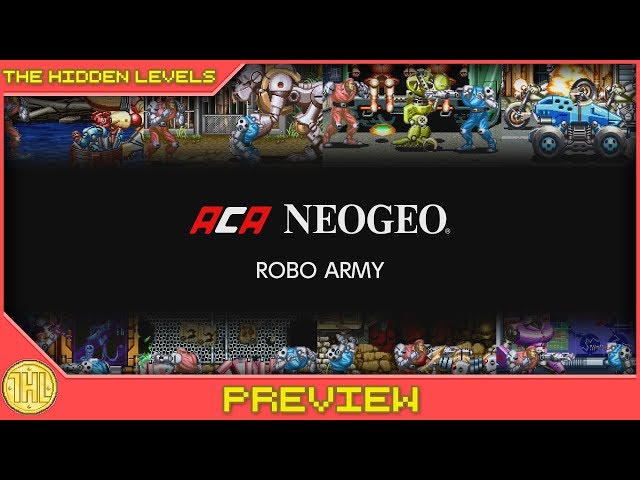 ACA NEOGEO ROBO ARMY - Clunky and robotic (Xbox One)