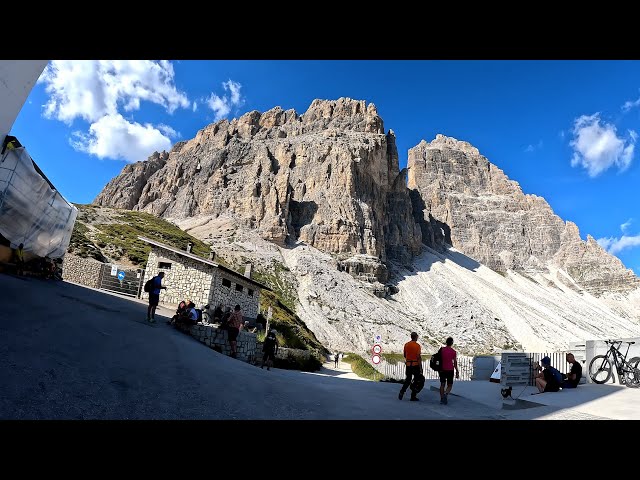 Ultimate 360° VR Virtual Cycling Workout Tre Cime Dolomites Telemetry Overlay 4K Video