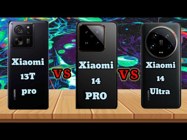 XIAOMI 13T PRO vs XIAOMI 14 PRO vs XIAOMI 14ULTRA #iphone #xiaomi #samsung #vs