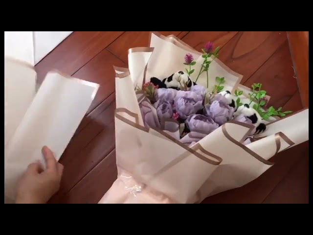 easy flower wrap tutorial