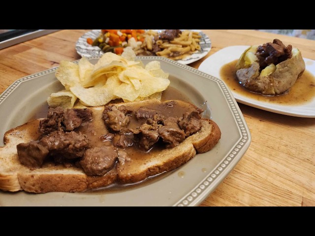 Roast Beef and Gravy – Classic Comfort Food – 10 Minute Meal – Pantry Meal - The Hillbilly Kitchen