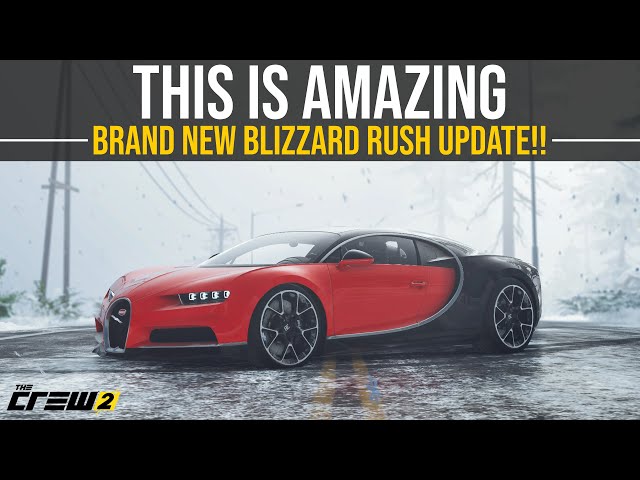 The Crew 2 - THE NEW BLIZZARD RUSH UPDATE IS AMAZING!! (7 New Cars, New Customization & MORE)