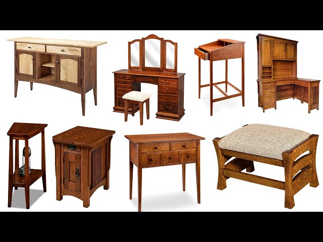 100+ Vintage Wooden Furniture Ideas