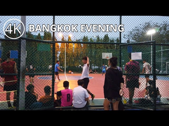 [4K] Bangkok Evening Walk | Rommaninat Park on Maha Chai Road