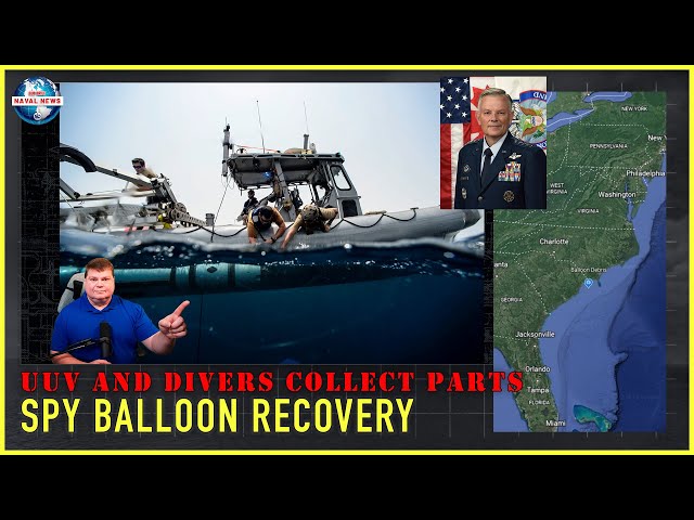 US Navy Recovers Spy Balloon