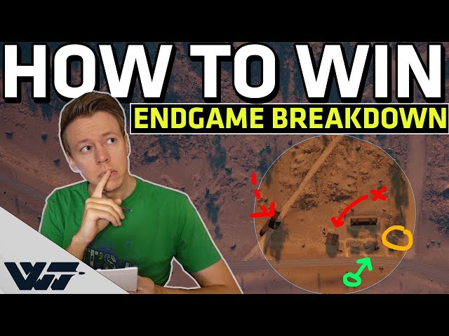 HOW TO WIN IN SOLO PUBG - Breaking down the endgame TIPS/TRICKS