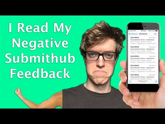 Submithub – Reading My Song Rejections