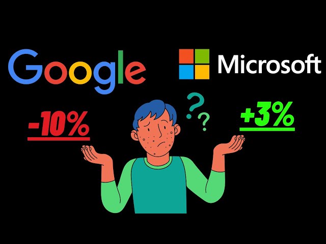 Google Stock Is CRASHING But Microsoft Is FLYING, Why?! | GOOGL & MSFT Stock Analysis And Earnings!