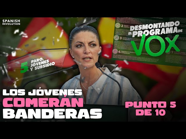 Desmontando el programa de Vox para Andalucía (5 de 10): paro, jóvenes y subsidio