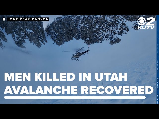 Identities released of two skiers killed in avalanche in backcountry near Lone Peak Canyon