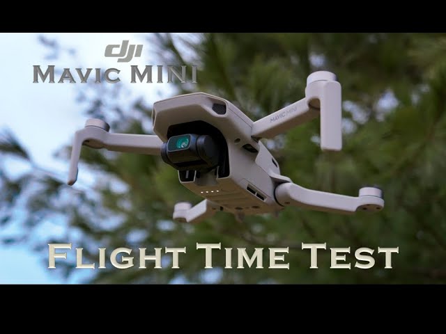 Mavic Mini Flight Time Test - How does it compare to the Mavic Air 2?