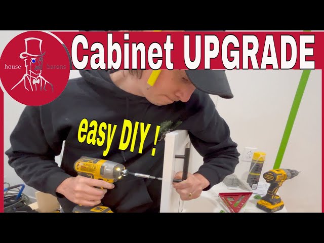 Install Cabinet Pulls Without Special Equipment - Upgrade Your Cabinet Doors Today!