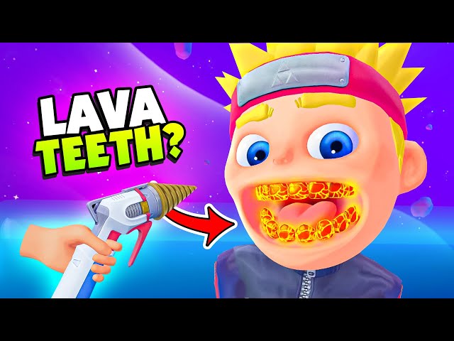 I Gave a Human LAVA TEETH In VR! - (VR Dentist Sim)