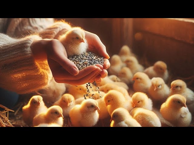 Feeding Baby Chicks with my HAND! - So CUTE and FLUFFY!#feedingbabychicks#babychicks #chicks #farm