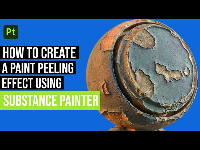 How to create a paint peeling effect in Substance Painter