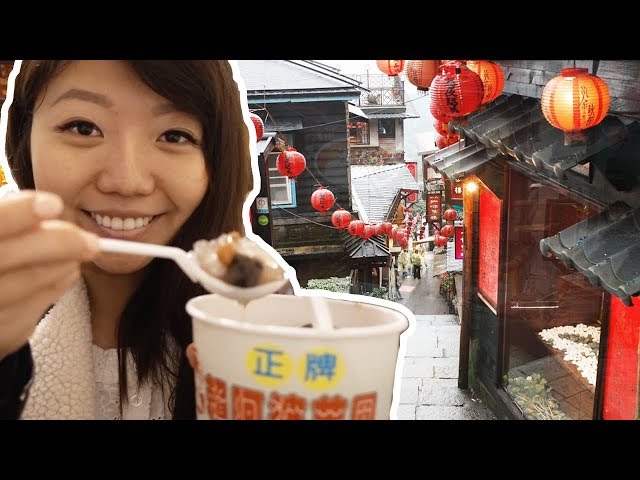 JIUFEN, TAIPEI - Eat at the CUTEST Street in Taiwan! 九份老街景點
