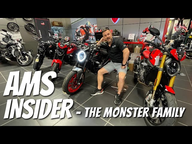 AMS Insider - Ducati Monster Family @AMSDucatiDallas